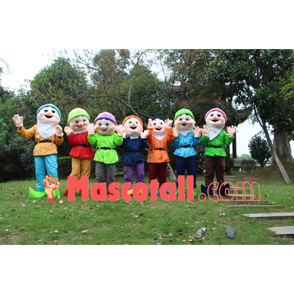 Seven Dwarfs Mascot costume