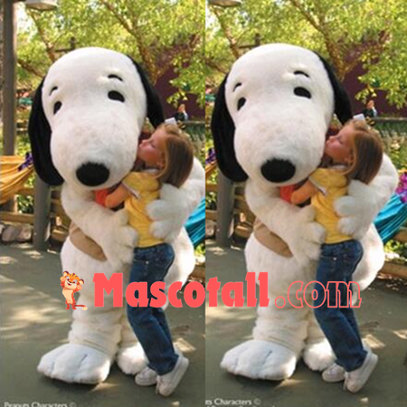 Snoopy Cartoon Mascot Adult Costume Free Shipping