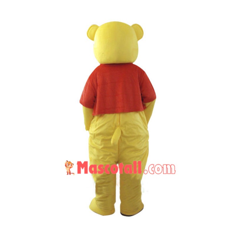 Winnie the Pooh Mascot Adult Costume Free Shipping