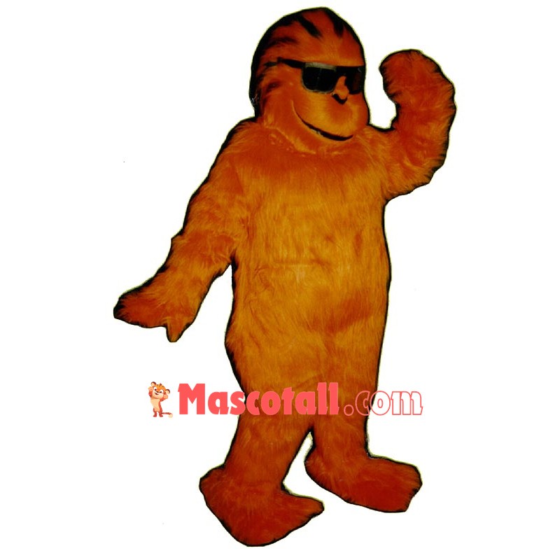 Yahoo Yeti Mascot Costume