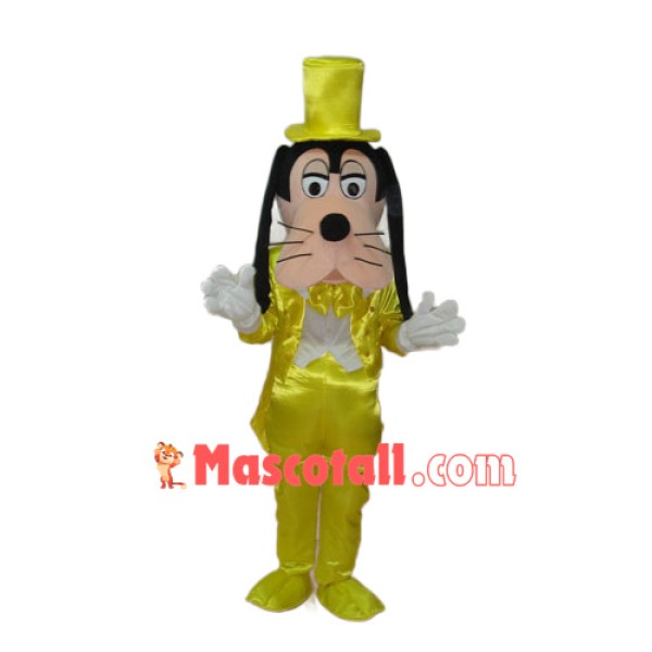 New Dress Goofy Mascot Adult Costume Free Shipping