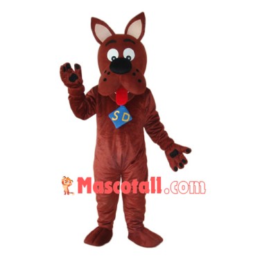 Scooby-Doo Mascot Adult Costume Free Shipping
