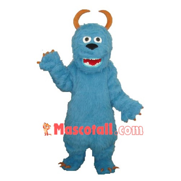 Blue Sulley Monster Inc Mascot Adult Costume Free Shipping