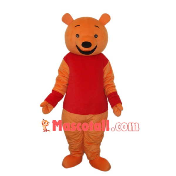 Leisure Winnie the Pooh Mascot Adult Costume Free Shipping