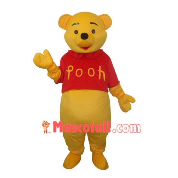 Winnie the Pooh Mascot Adult Costume Free Shipping