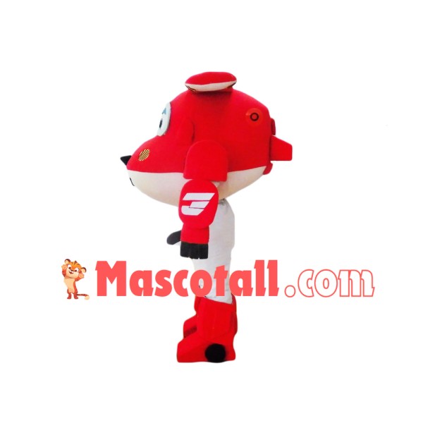 Super Wings Cartoon Jett Mascot Costume