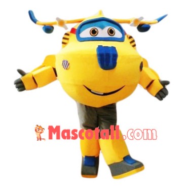 Super Wings Cartoon Cute Donnie Mascot Costume