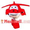 Super Wings Cartoon Cute Jett Mascot Costume