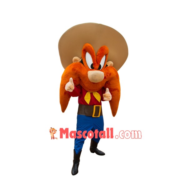 High Quality Yosemite Sam Mascot Costume