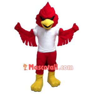 Power Cardinal Mascot Costume