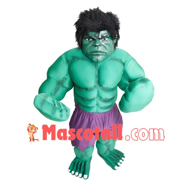 Green Monster Mascot Costume