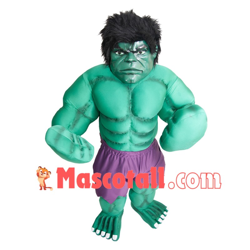 Green Monster Mascot Costume