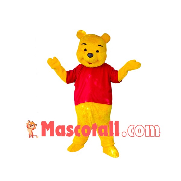 Winnie The Pooh High Quality Winnie Bear Mascot Costume