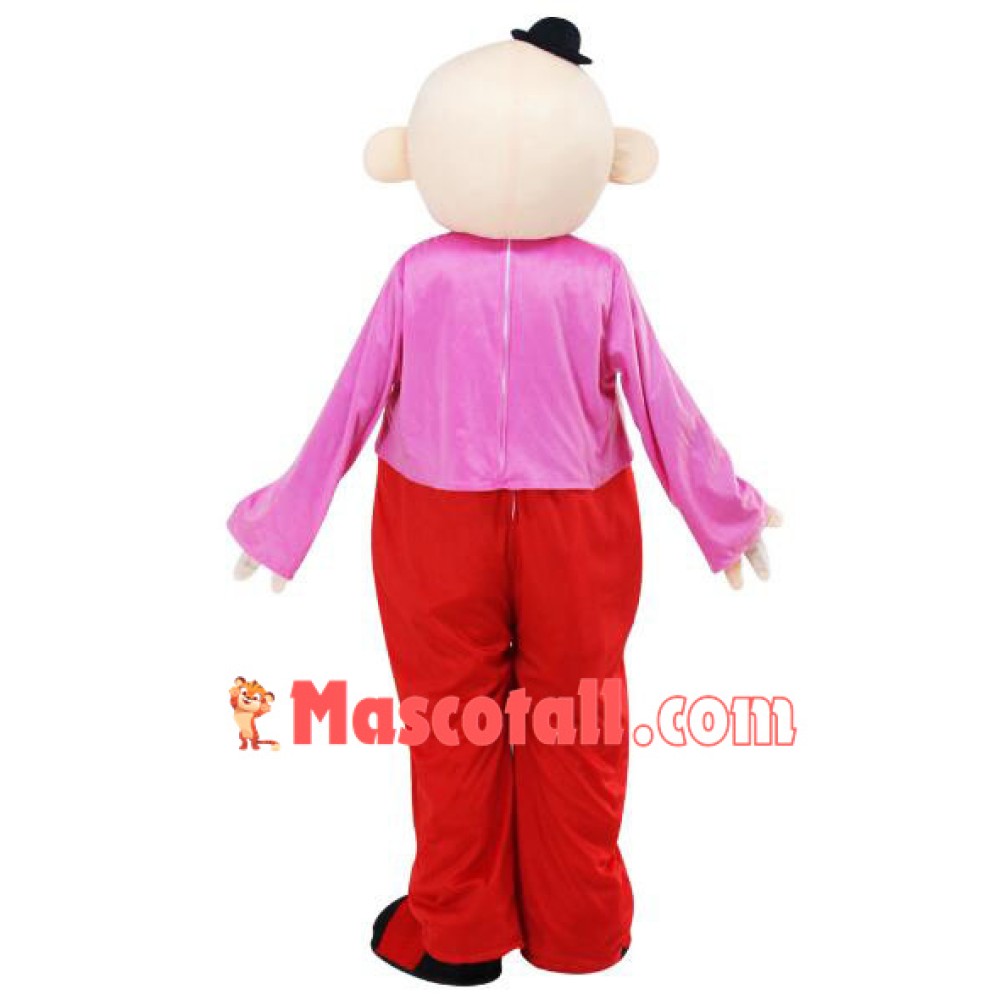 Pipo Clown Bumba Brother Mascot Costume Free Shipping