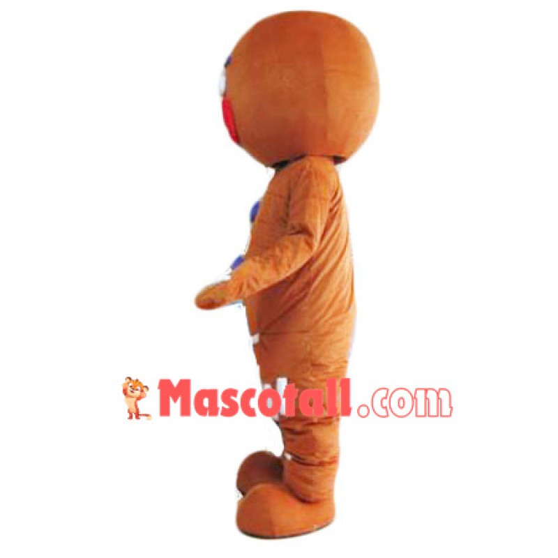 Brown Doll Cookie Mascot Costume Free Shipping