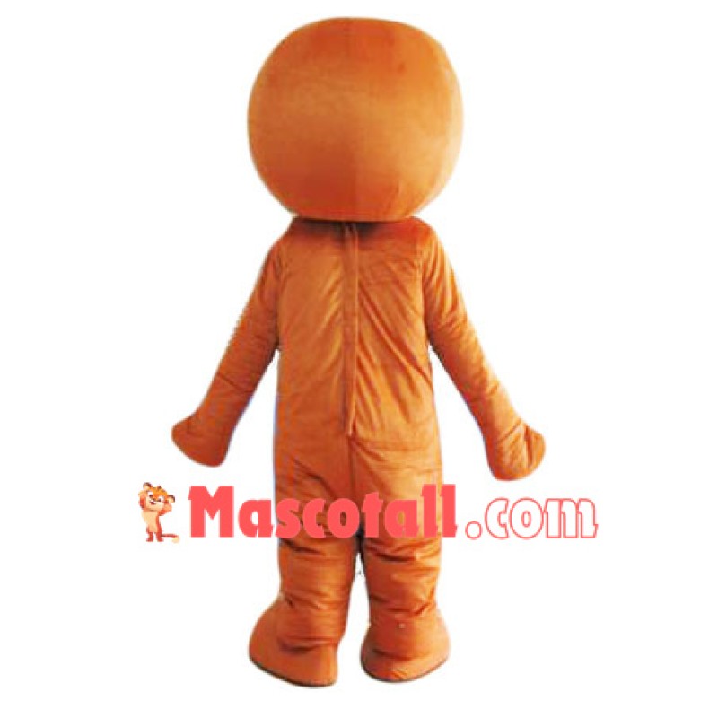 Brown Doll Cookie Mascot Costume Free Shipping