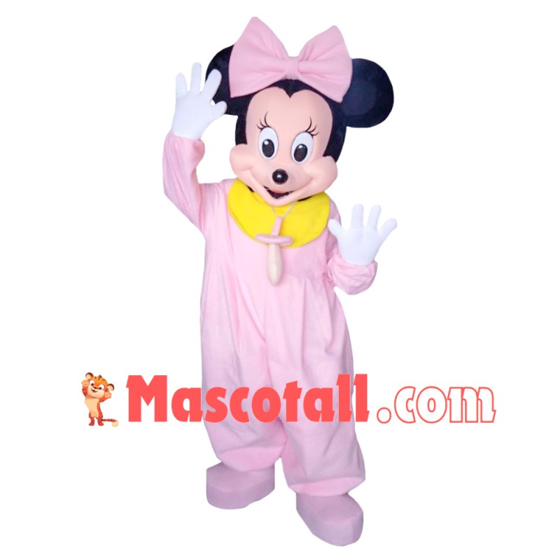 Mouse Clubhouse Baby Miss Mouse Minnie Mascot Costume