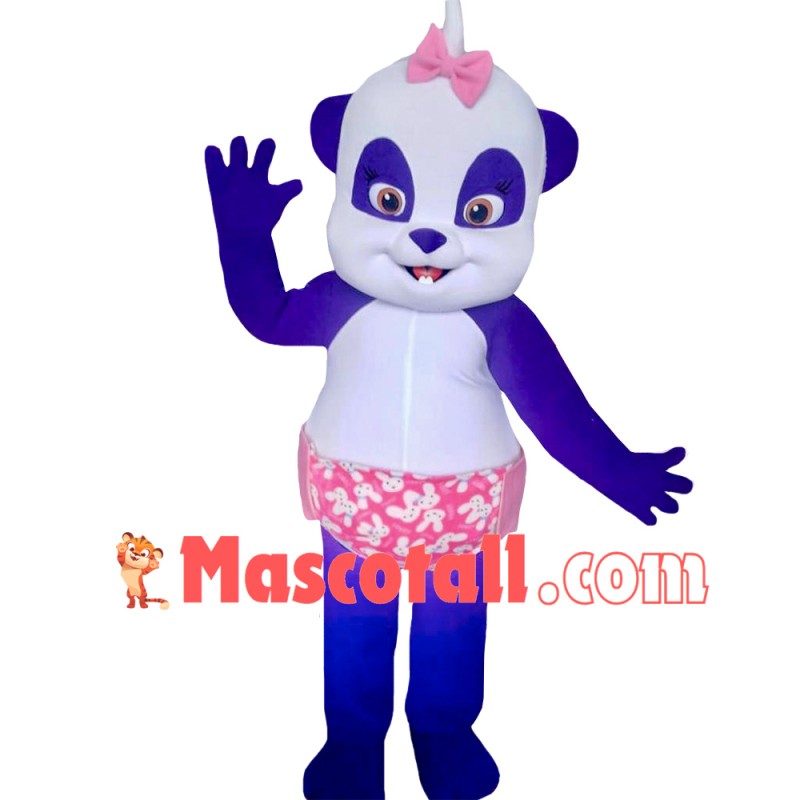 Word Party Lulu the Panda Costume Mascot Costume