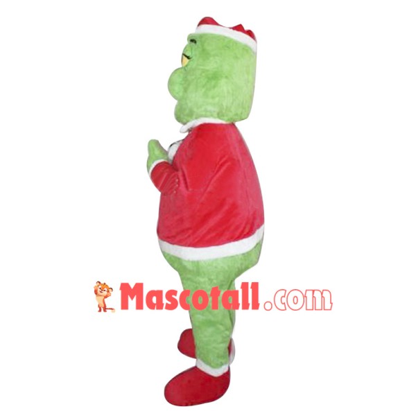 Christmas Cartoon Character Grinch Mascot Costume