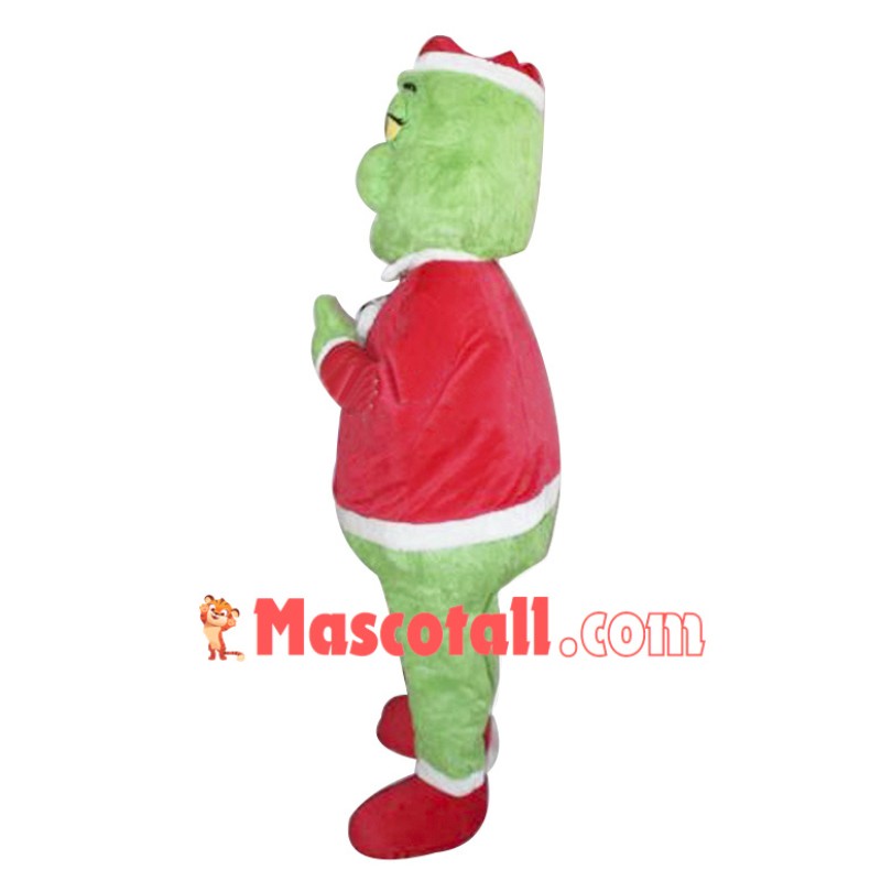 Christmas Cartoon Character Grinch Mascot Costume