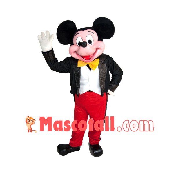 Mouse Clubhouse Deluxe Fiber Mickey Mouse Mascot Costume