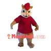 Chipmunk Alvin Mascot Costume