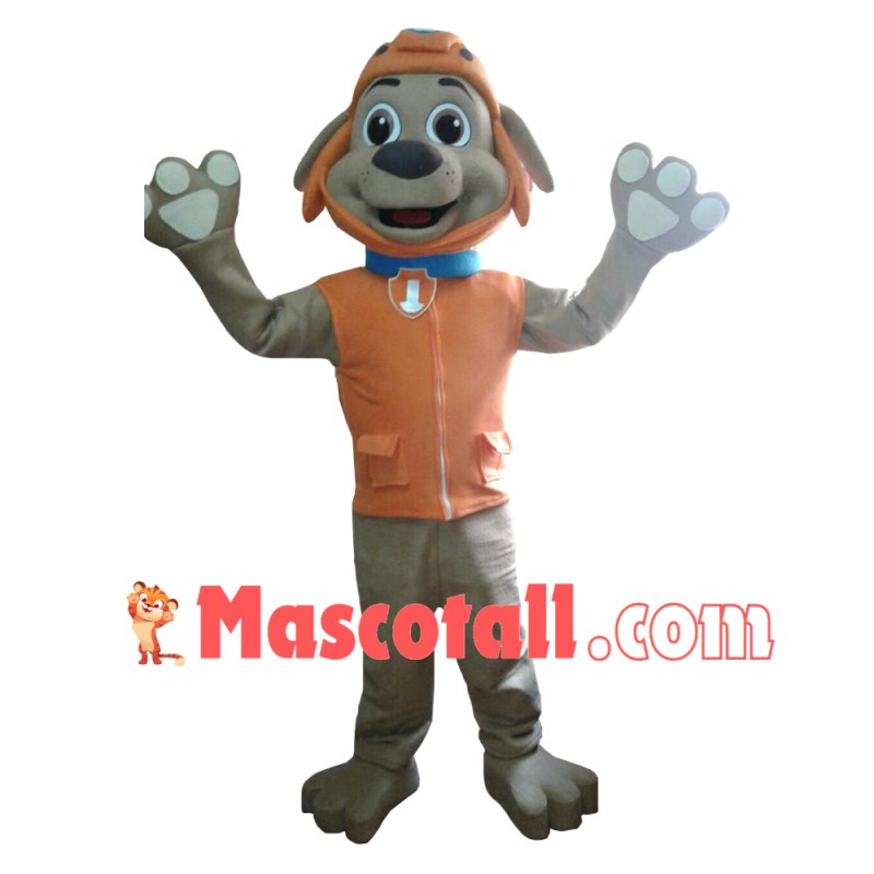 Paw Patrol Orange Dog Zuma Mascot Costume