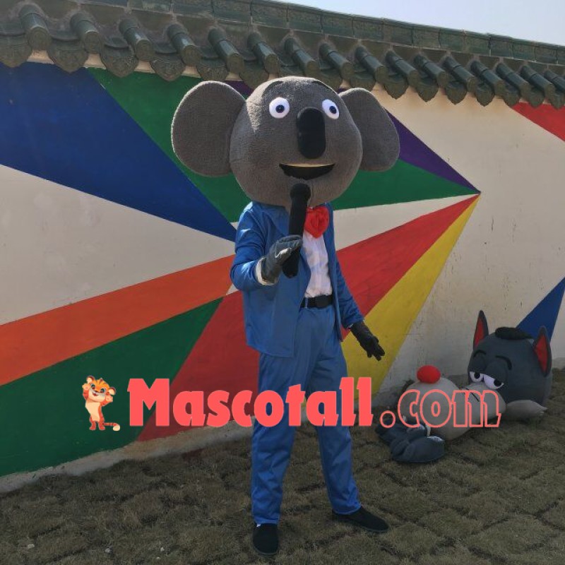 Cartoon Movie Sing Koala mascot costume