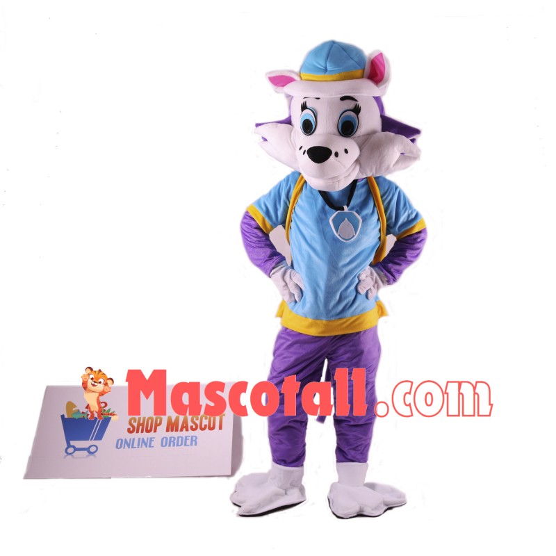 Paw Patrol Snowy Mountain Pup Cartoon Mascot Costume