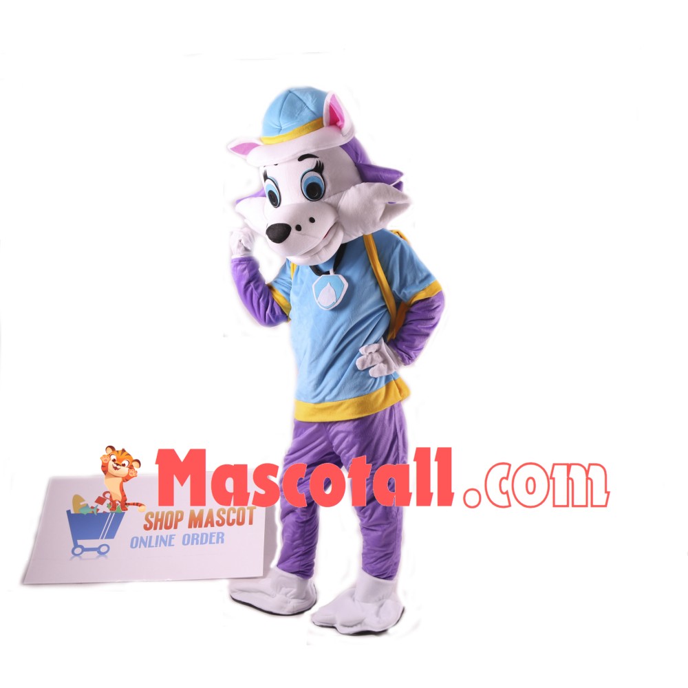 Paw Patrol Snowy Mountain Pup Cartoon Mascot Costume