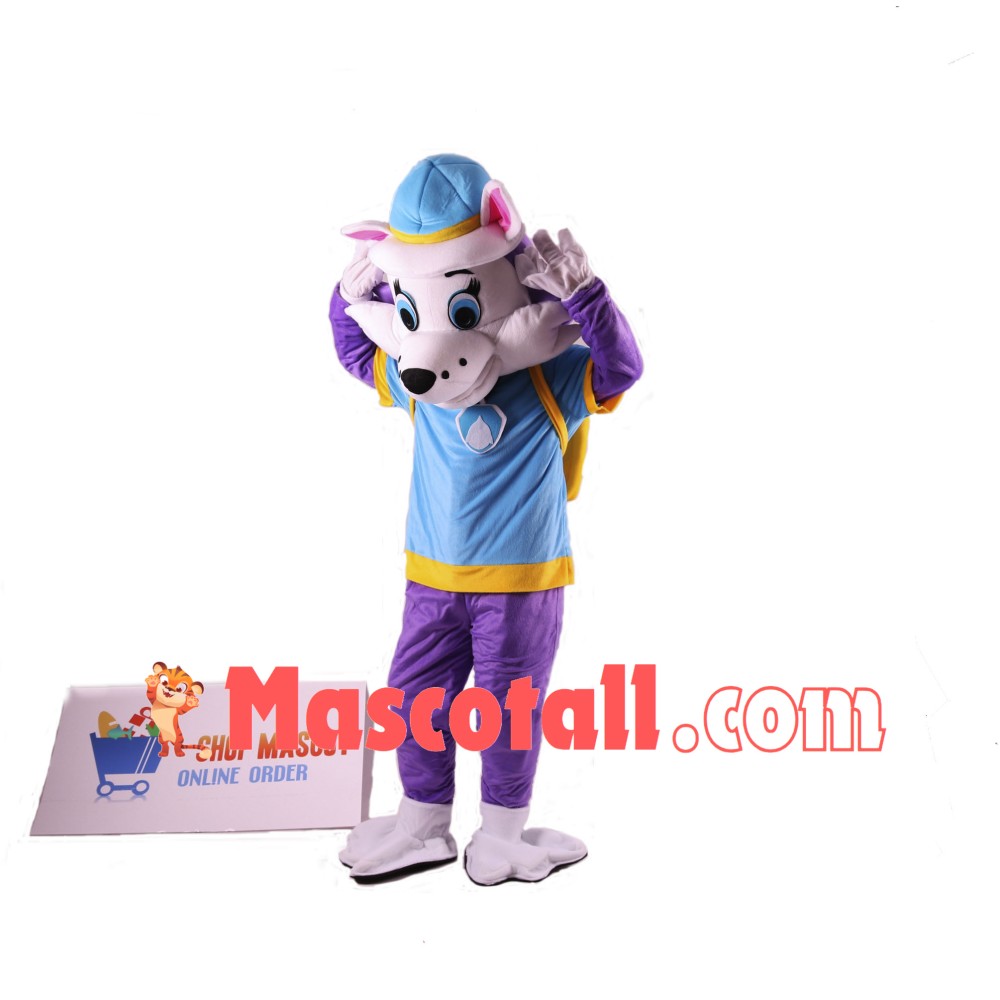 Paw Patrol Snowy Mountain Pup Cartoon Mascot Costume