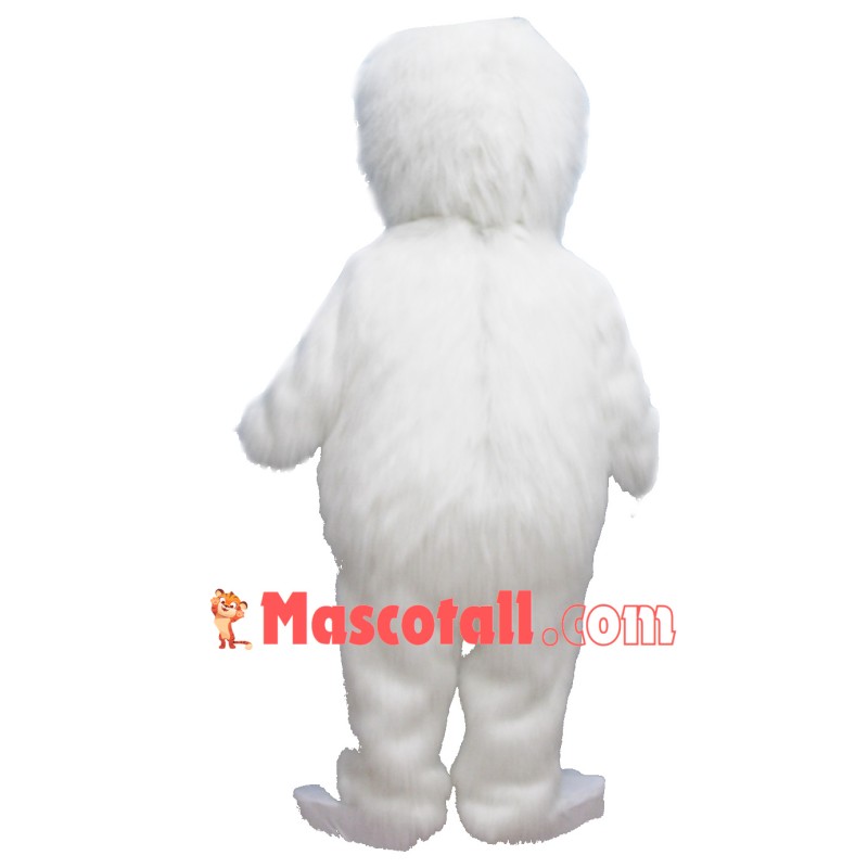 White Yeti Mascot Costume