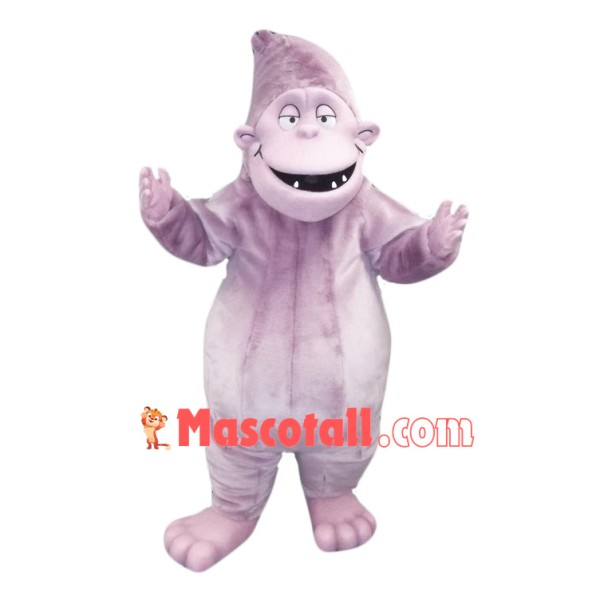 Pink Yeti Mascot Costume