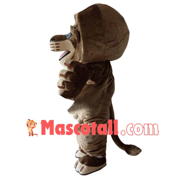 Lion Mascot Costume Cartoon Outfit Suit Free Shipping