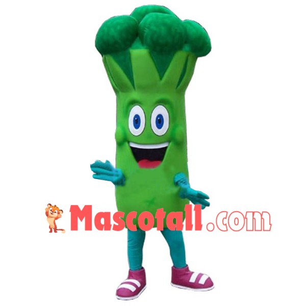 Bruce Broccoli Mascot Costume Custom Fancy Costume Anime Cosplay Kits Mascotte Fancy Dress Carnival Costume