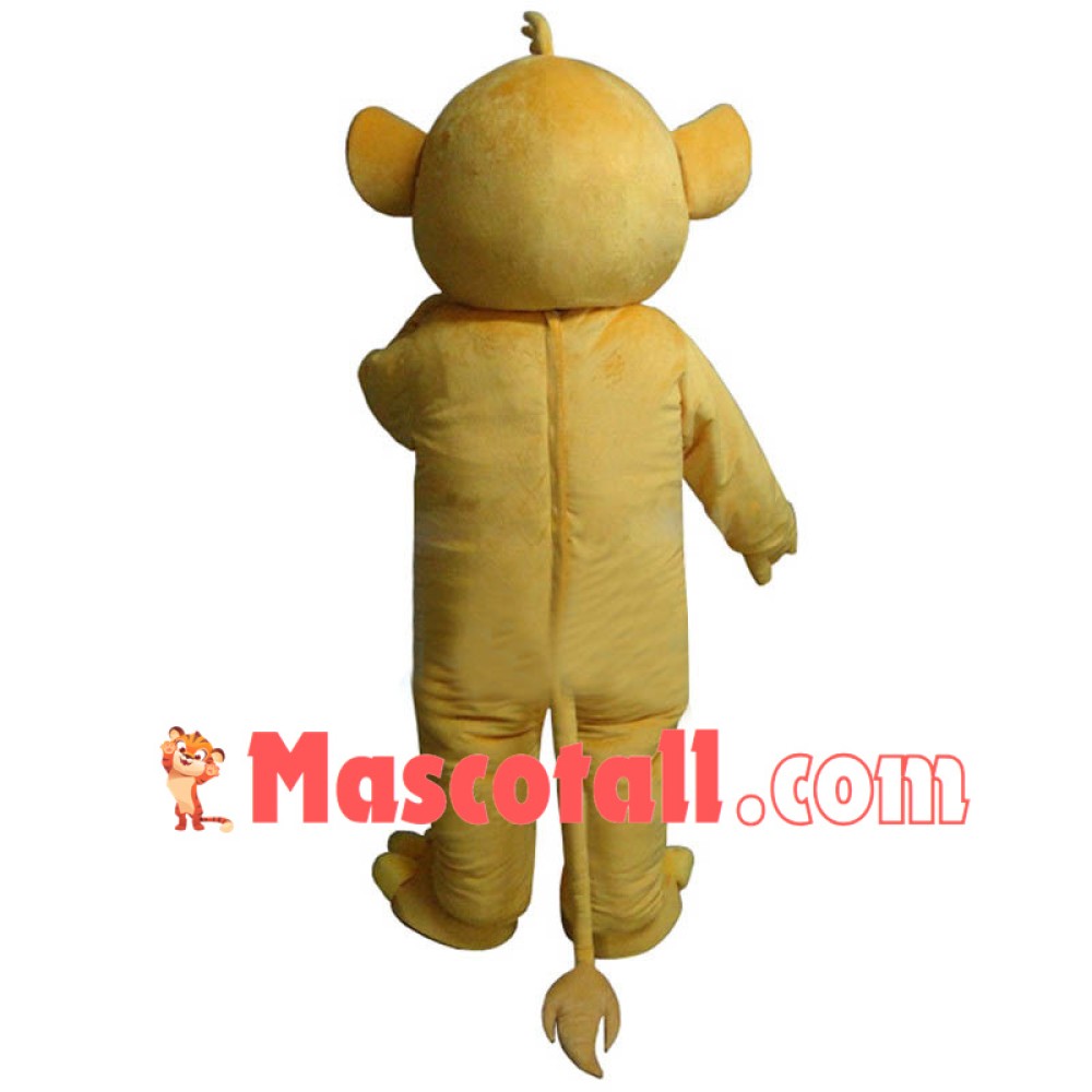 Masoct Lion King Simba Mascot Costume Custom Fancy Costume Anime Cosplay Kits Mascotte