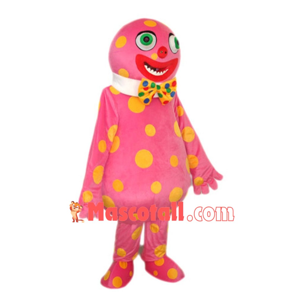 Spotted Clown Mascot Costume