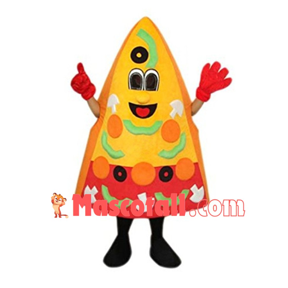 High Quality Pizza Mascot Costume
