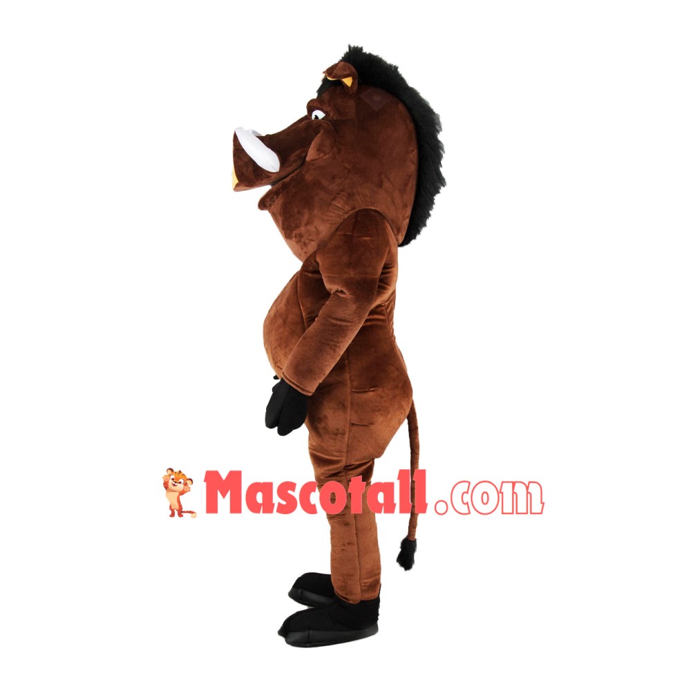 Pumbaa Warthog Mascot Costume