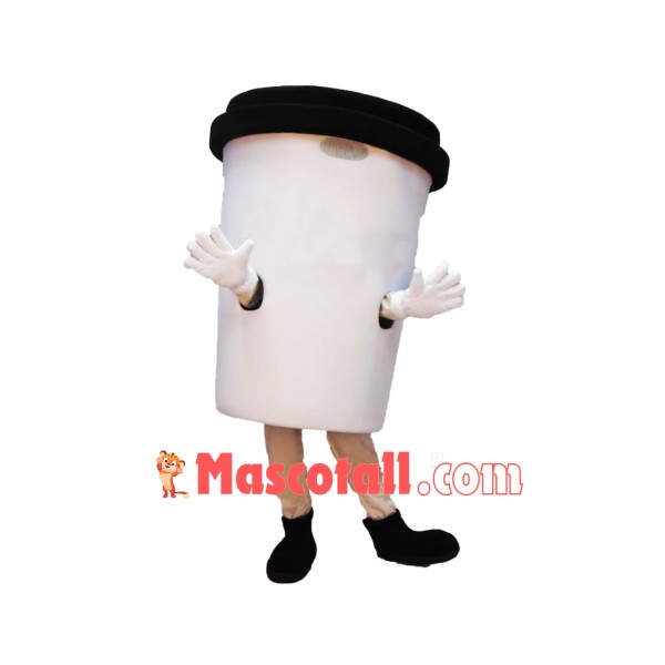 Coffee Cup Mascot Costume