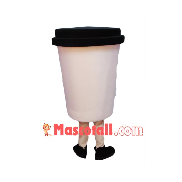 Coffee Cup Mascot Costume