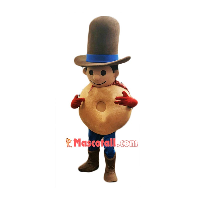 Bagel Boy Mascot Costume