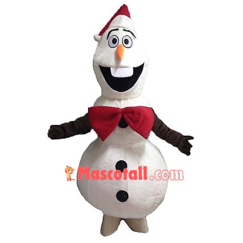 Christmas Olaf Mascot Costume