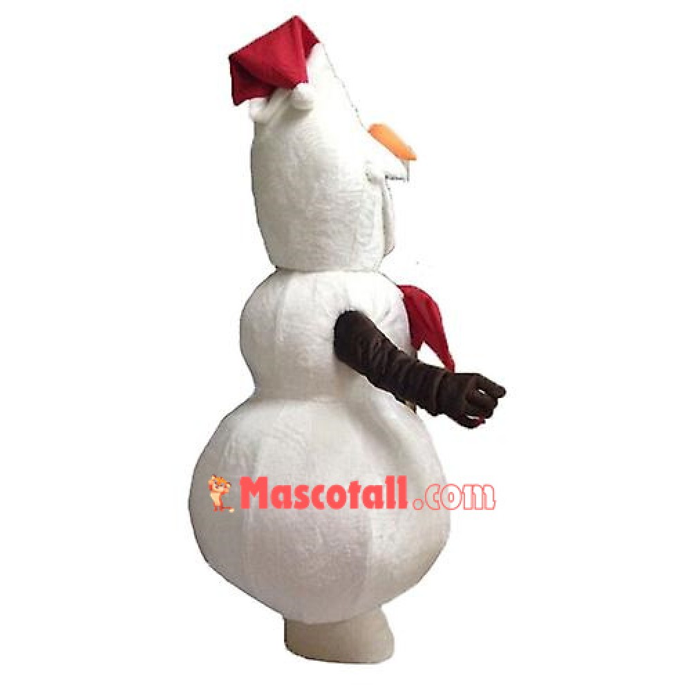 Christmas Olaf Mascot Costume