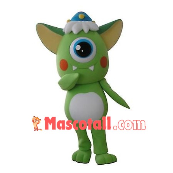 Super Cute Mike Wazowski Mascot Costume