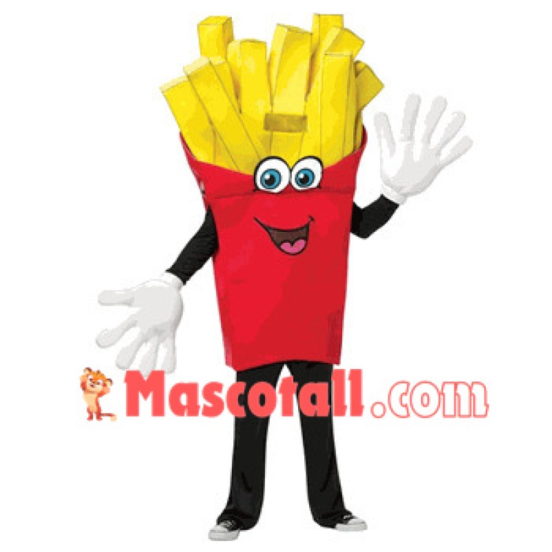French Fries Mascot Costume