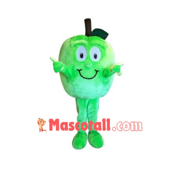 Top Quality Green Apple Mascot Costume