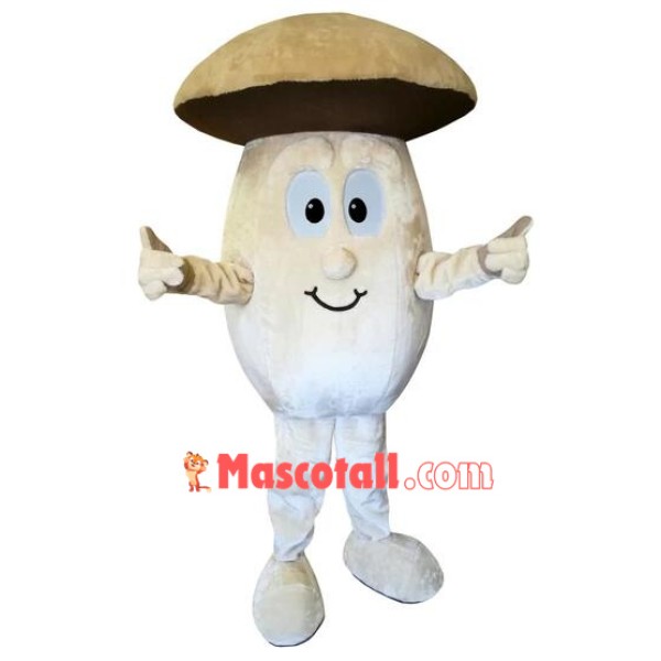 High Quality Mushroom Mascot Costume
