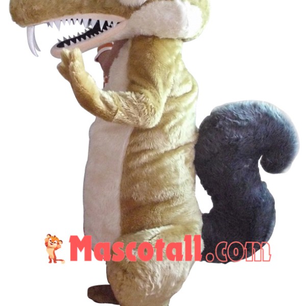 Ice Age Squirrel Mascot Costume