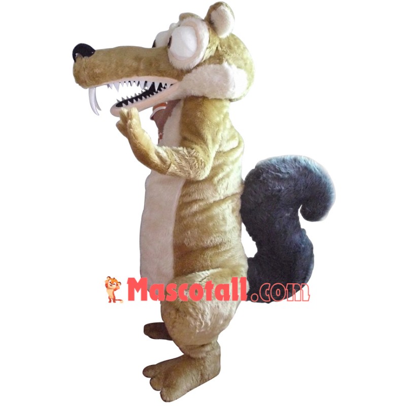 Ice Age Squirrel Mascot Costume